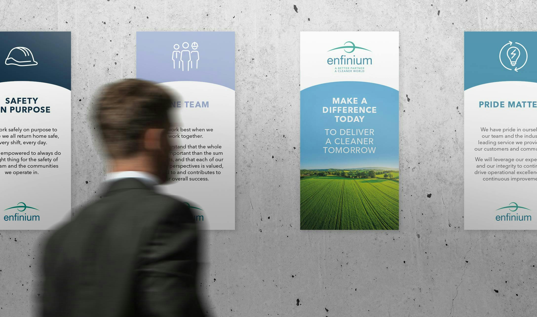 Efinium employee engagement posters