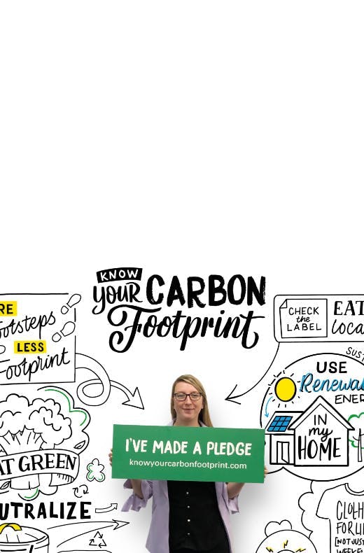 Inspiring young people to reduce their carbon footprint